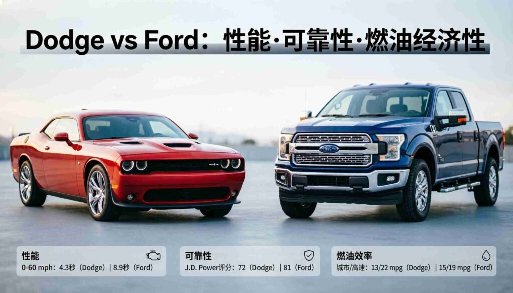 dodge vs ford