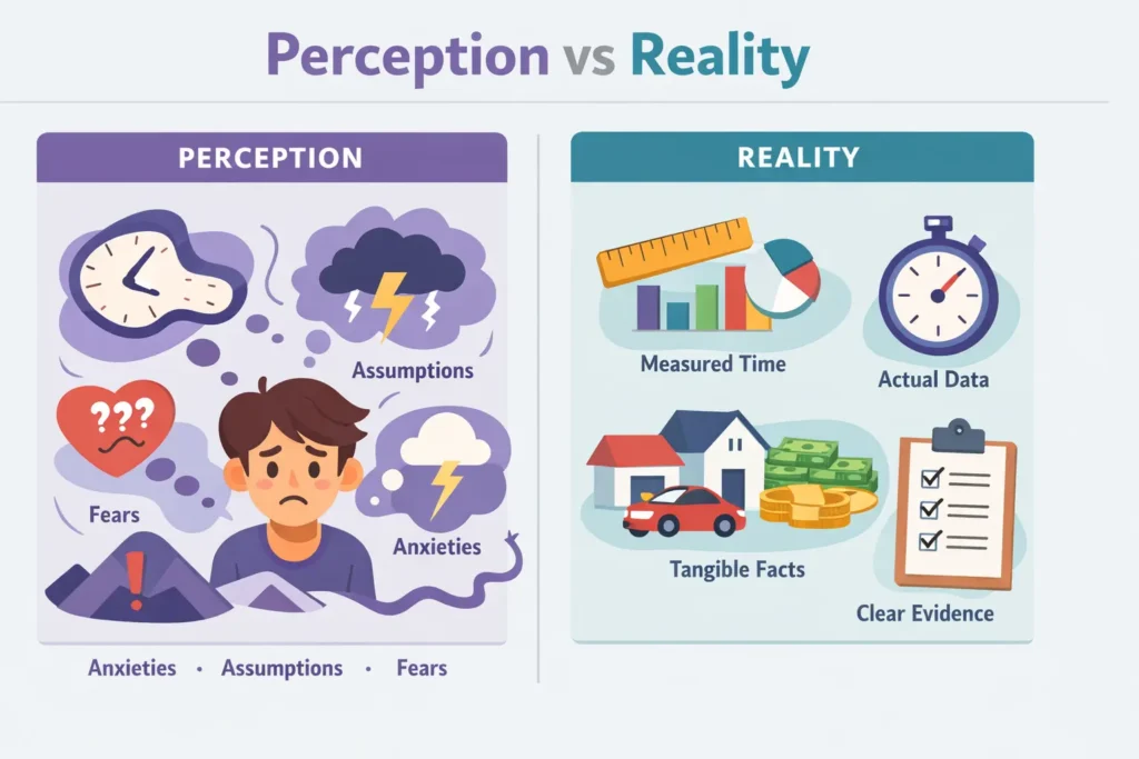 perception vs reality