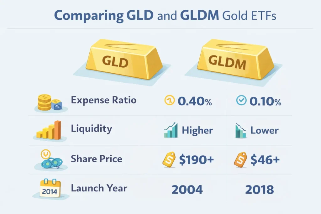 gld vs gldm