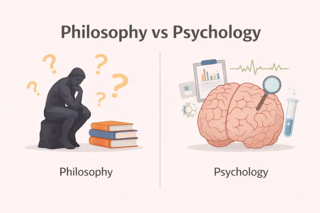 philosophy vs psychology
