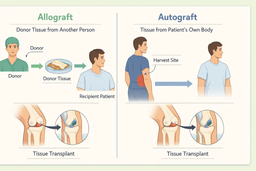 allograft vs autograft