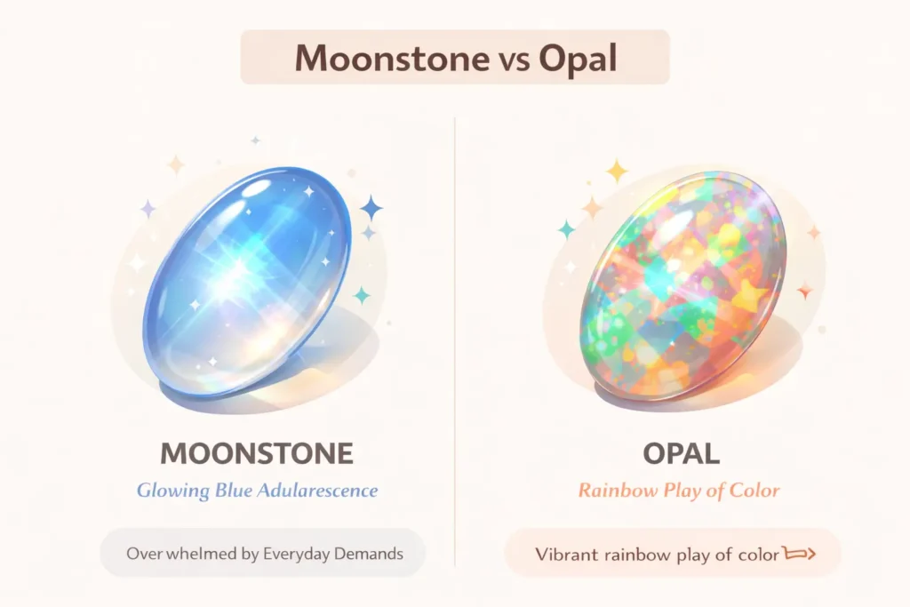 moonstone vs opal