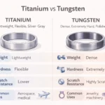 titanium vs tungsten