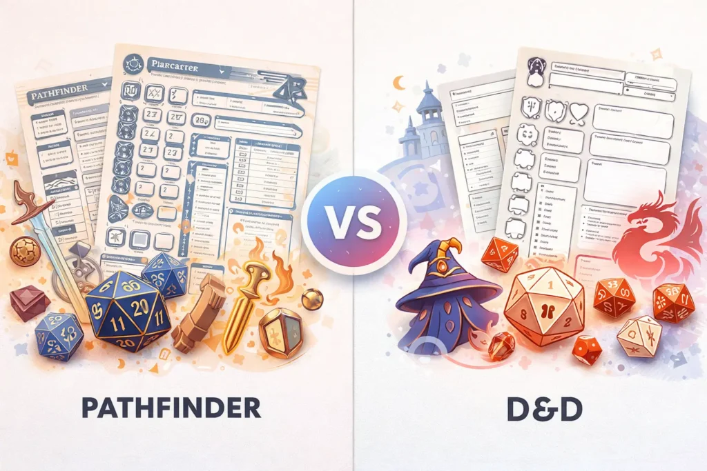 pathfinder vs dnd
