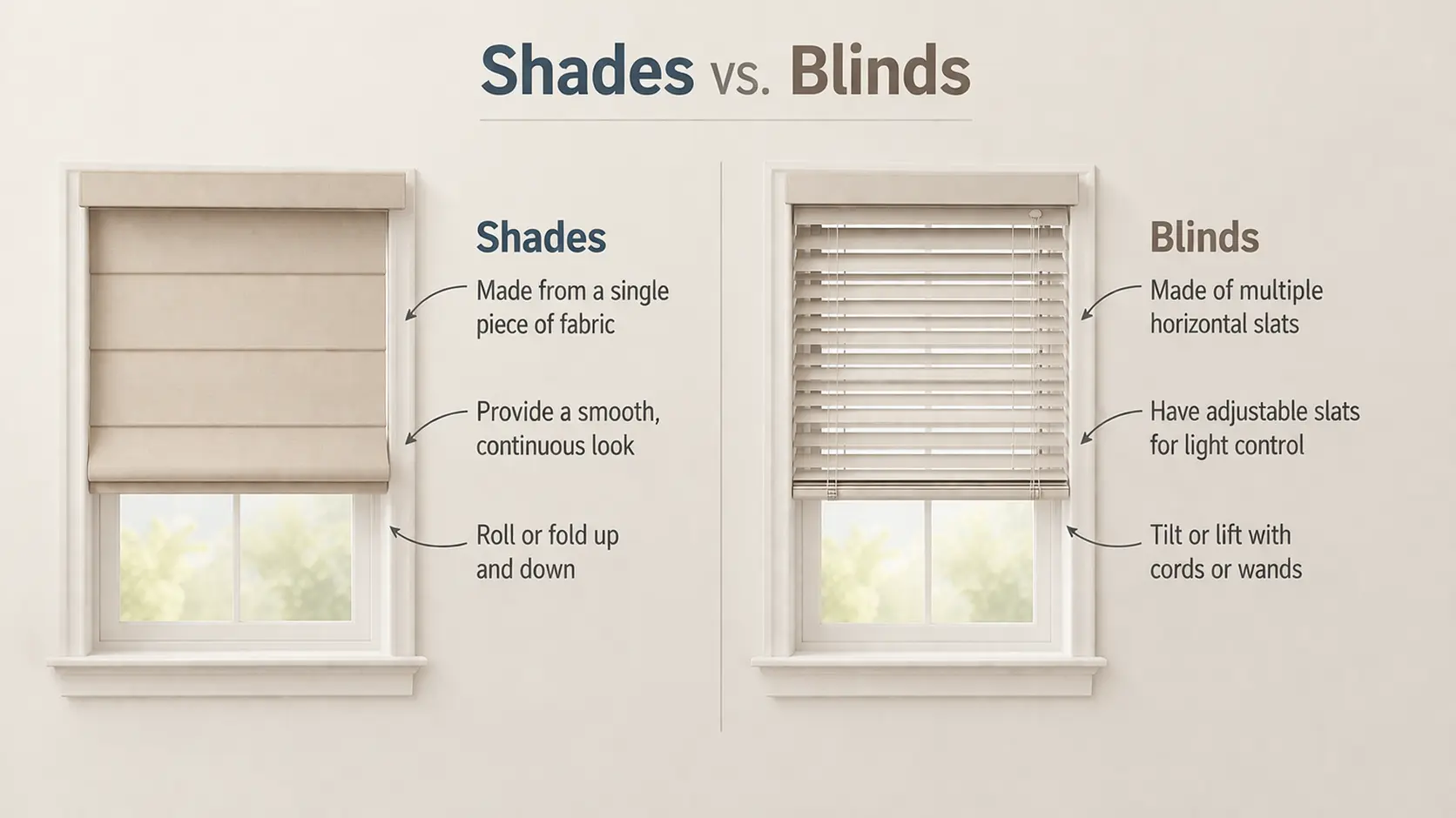 shades vs blinds