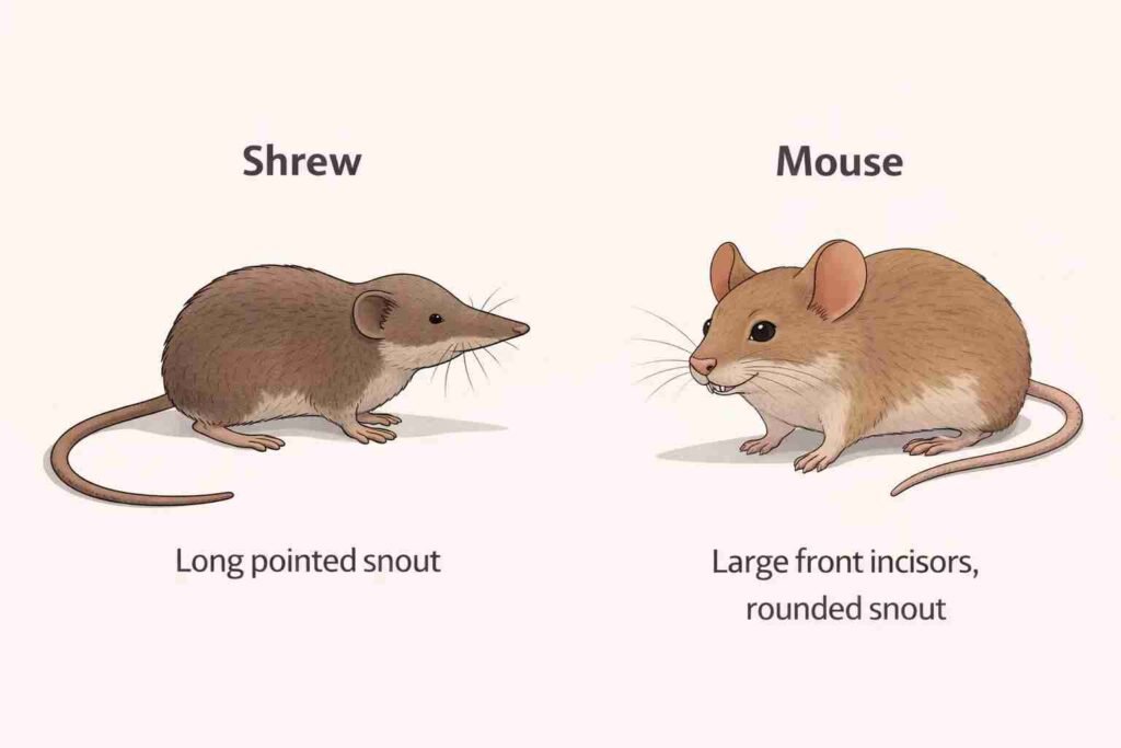 shrew vs mouse