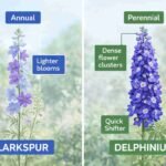 larkspur vs delphinium