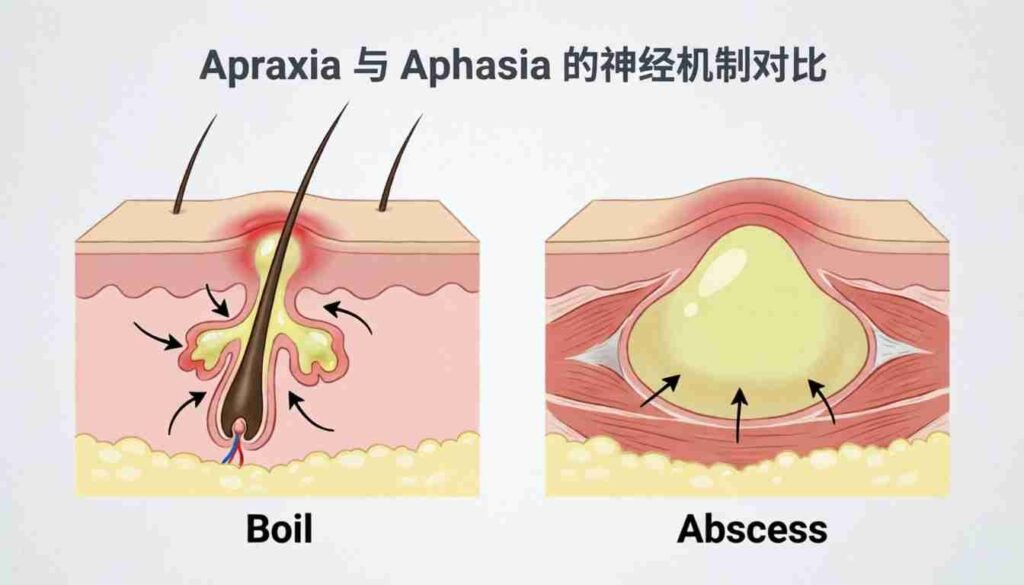 boil vs abscess